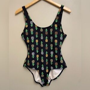 Ocean Gear Pineapple One Piece Swim Suit Small